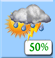 Monday: A chance of showers and thunderstorms before 7am, then a chance of showers and thunderstorms between 7am and 1pm, then a chance of showers and thunderstorms. Mostly sunny, with a high near 82. Monday: Chance Showers And Thunderstorms