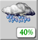 Monday: A chance of rain showers. Cloudy, with a high near 63. East northeast wind around 15 mph, with gusts as high as 25 mph. Chance of precipitation is 40%. Monday: Chance Rain Showers